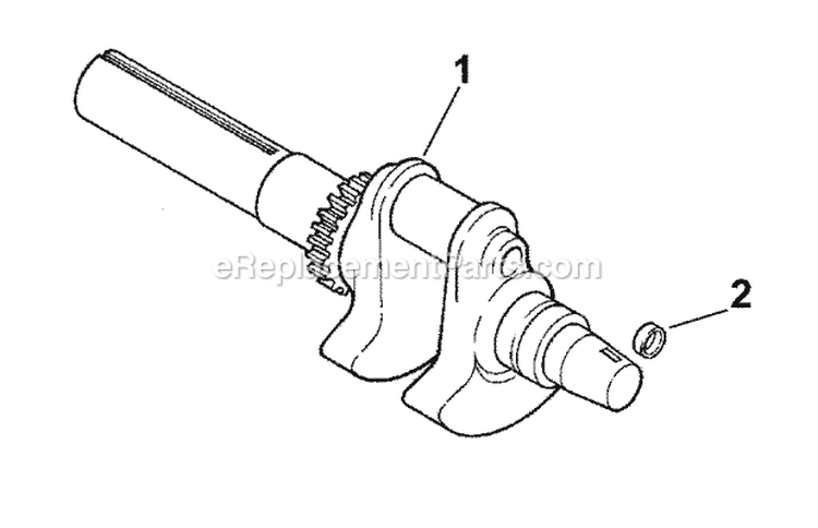 Page E Diagram and Parts List for CH20-64678  Kohler Engine