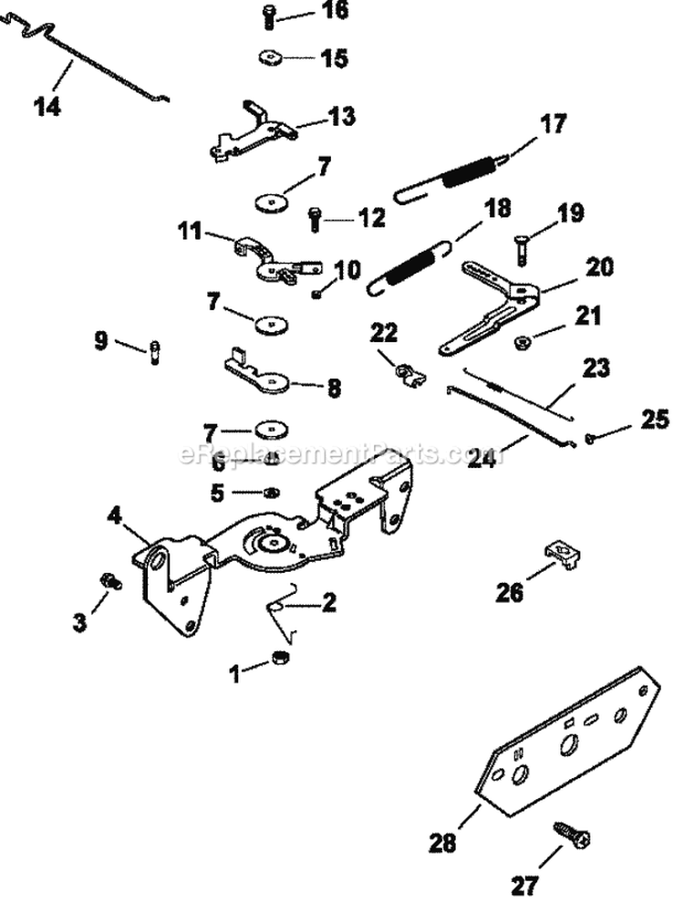 Page F Diagram and Parts List for CH730-0085  Kohler Engine