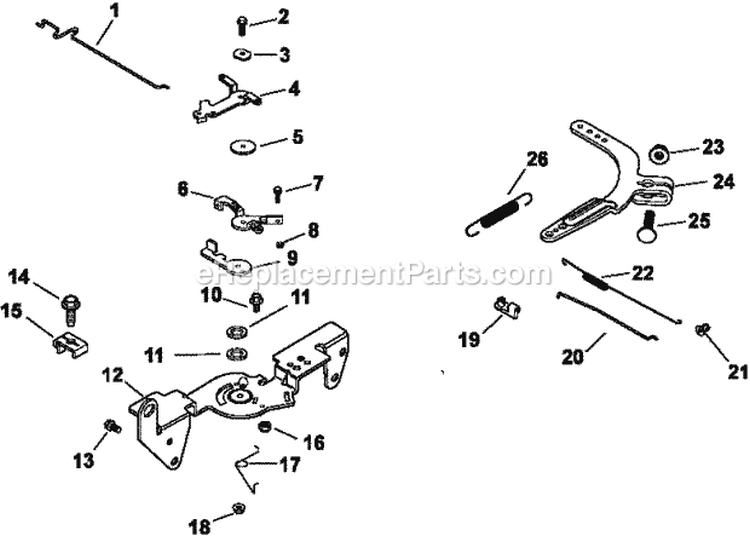 Page H Diagram and Parts List for CH20-64624  Kohler Engine