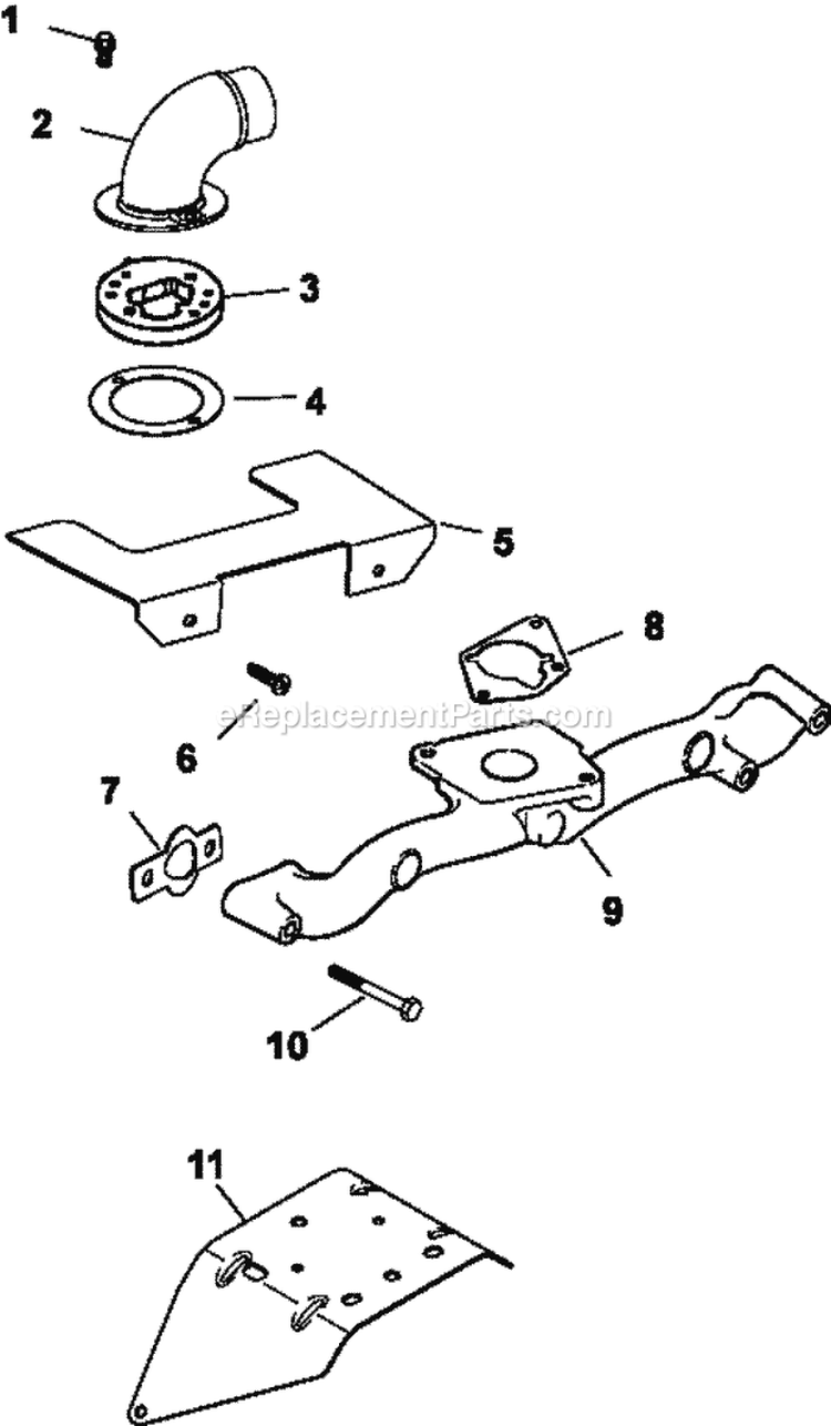 Page B Diagram and Parts List for CH730-0111  Kohler Engine