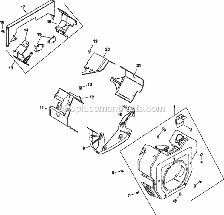 Page C Diagram and Parts List for CH18-62648  Kohler Engine