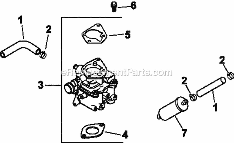 Page G Diagram and Parts List for CH730-0105  Kohler Engine
