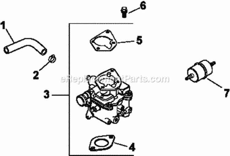 Page H Diagram and Parts List for CH730-0149  Kohler Engine