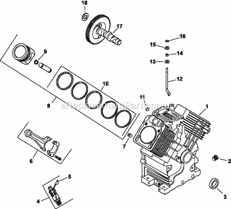 Page C Diagram and Parts List for CH730-0144  Kohler Engine