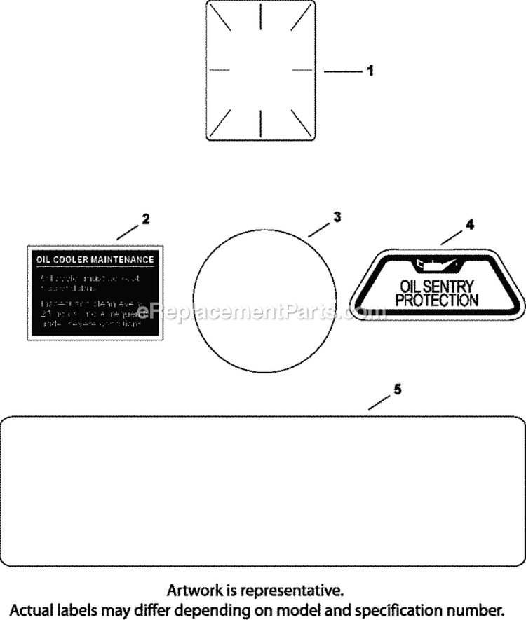 Page J Diagram and Parts List for CH730-0036  Kohler Engine