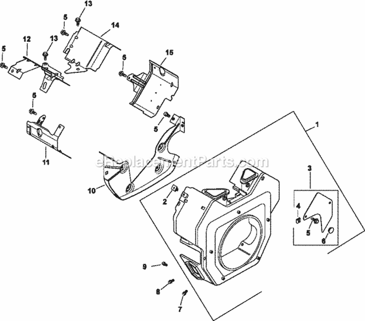 Page C Diagram and Parts List for CH730-0170  Kohler Engine
