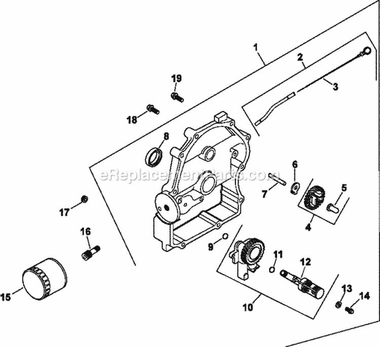 Page L Diagram and Parts List for CH620-3058  Kohler Engine