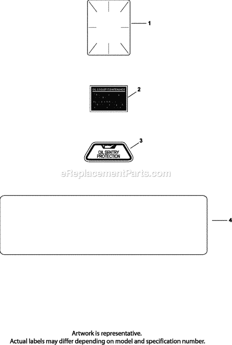 Page I Diagram and Parts List for CH25-68604  Kohler Engine