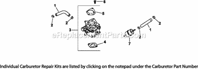 Page H Diagram and Parts List for CH730-0140  Kohler Engine