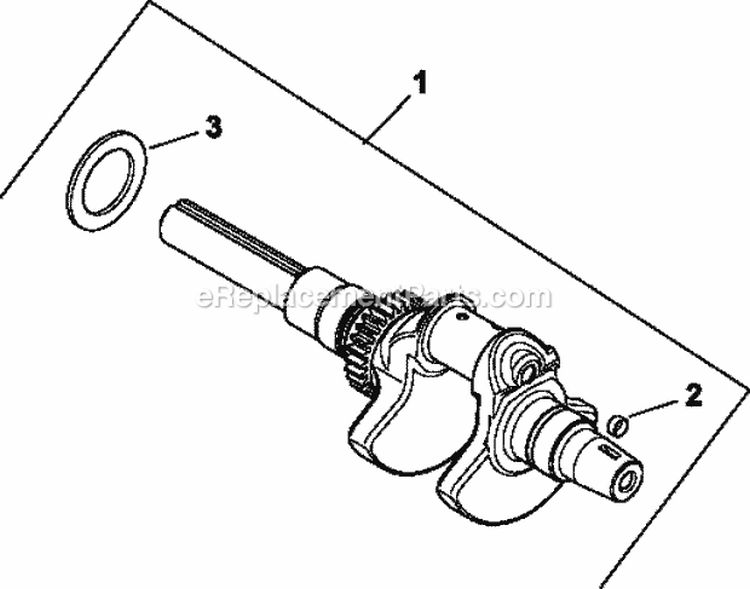 Page D Diagram and Parts List for CH20-64661  Kohler Engine