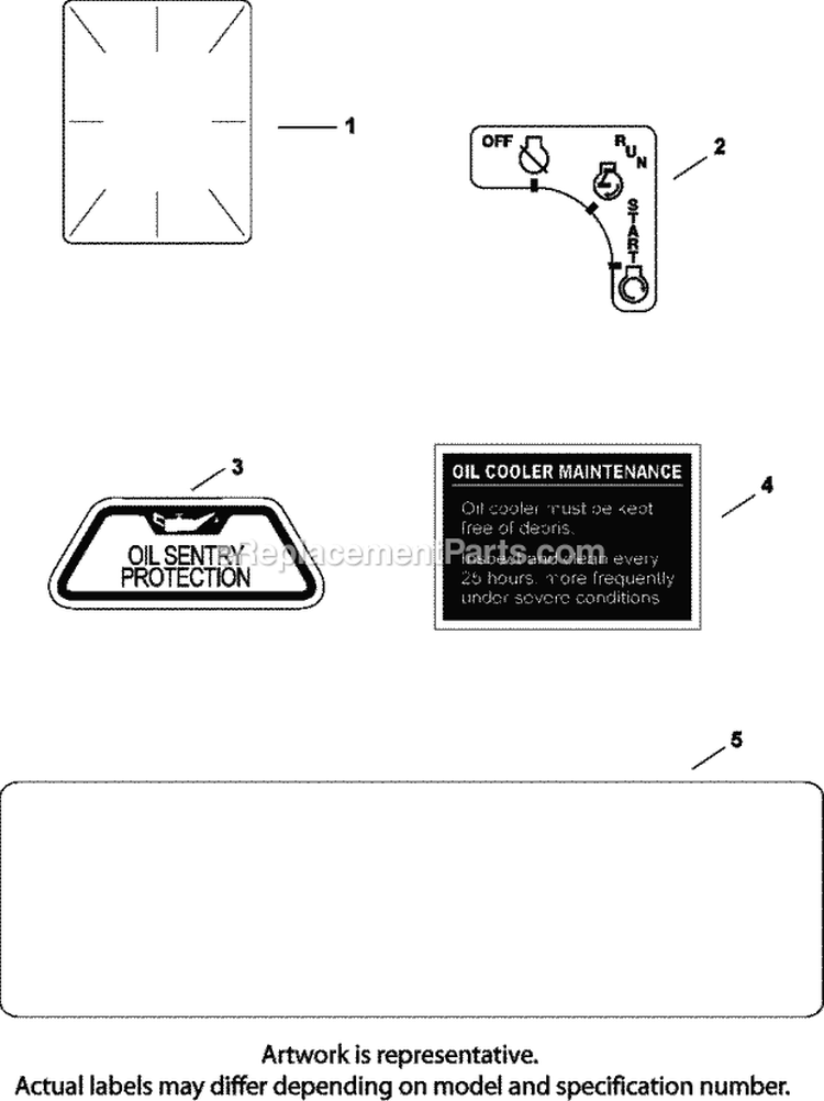 Page G Diagram and Parts List for CH730-0102  Kohler Engine