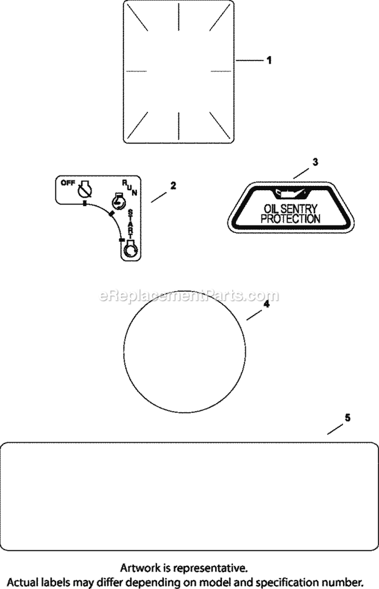 Page F Diagram and Parts List for CH730-0108  Kohler Engine