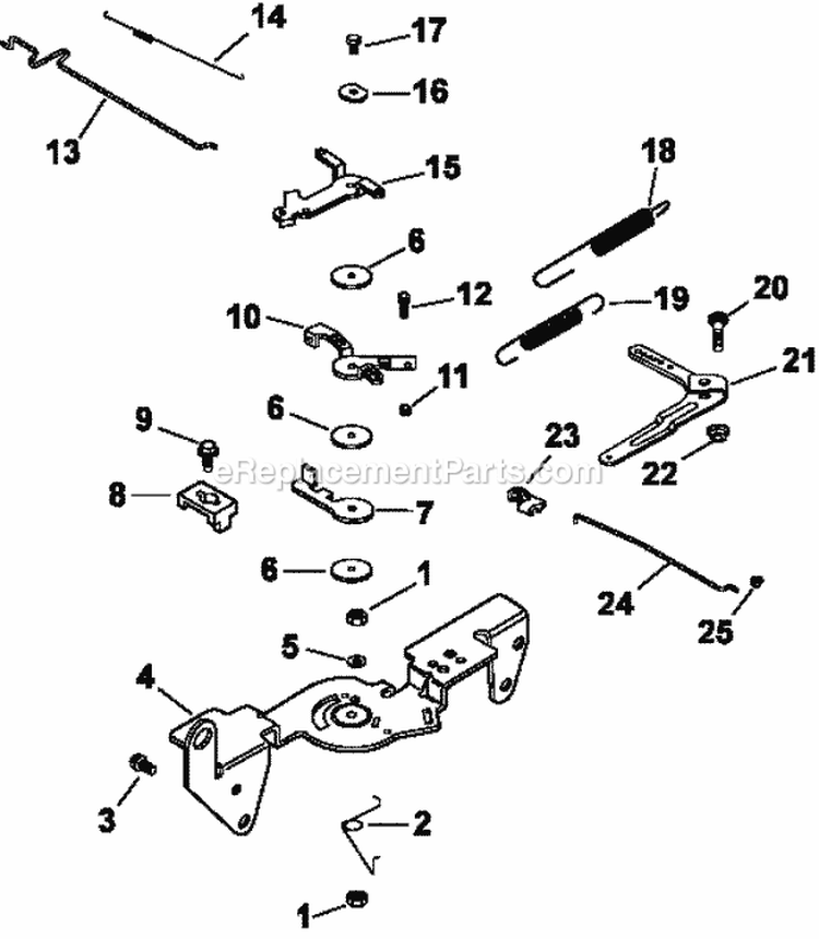 Page F Diagram and Parts List for CH730-0133  Kohler Engine