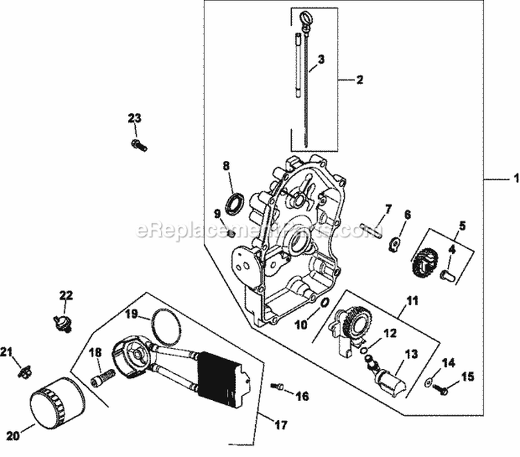 Page L Diagram and Parts List for CH730-0172  Kohler Engine