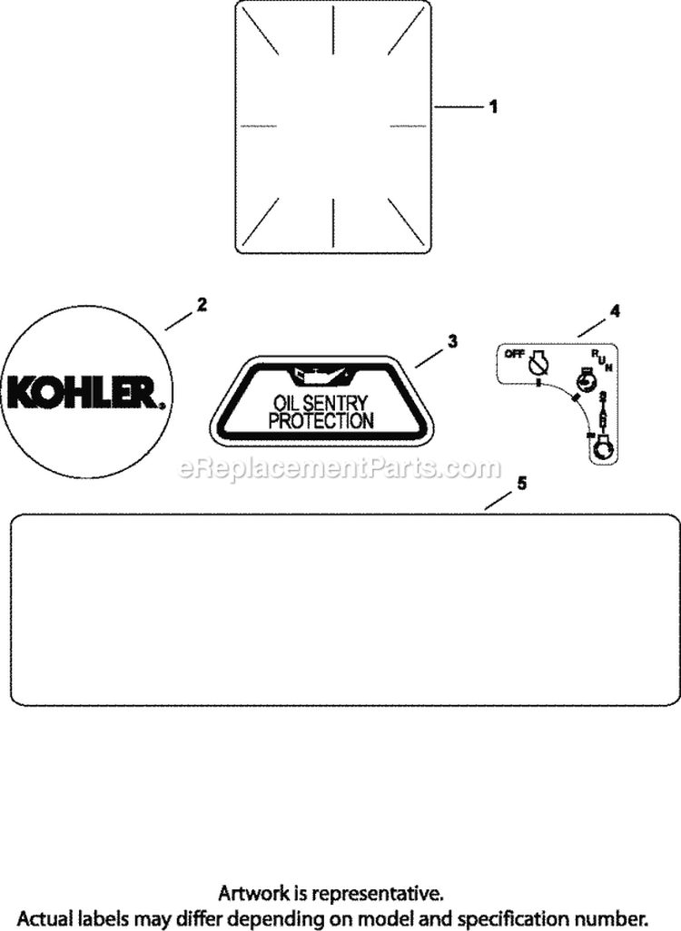 Page I Diagram and Parts List for CH730-0018  Kohler Engine