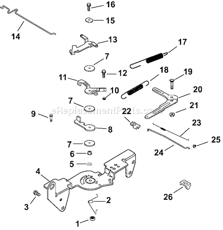Page F Diagram and Parts List for CH730-0151 CH730- Kohler Engine