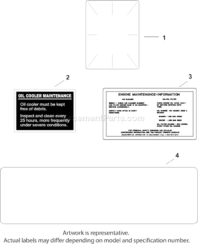 Page E Diagram and Parts List for CH730S-CH730-0003  Kohler Engine