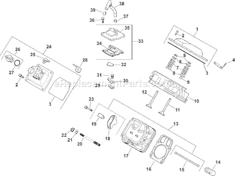Page I Diagram and Parts List for CH730S-CH730-0019  Kohler Engine