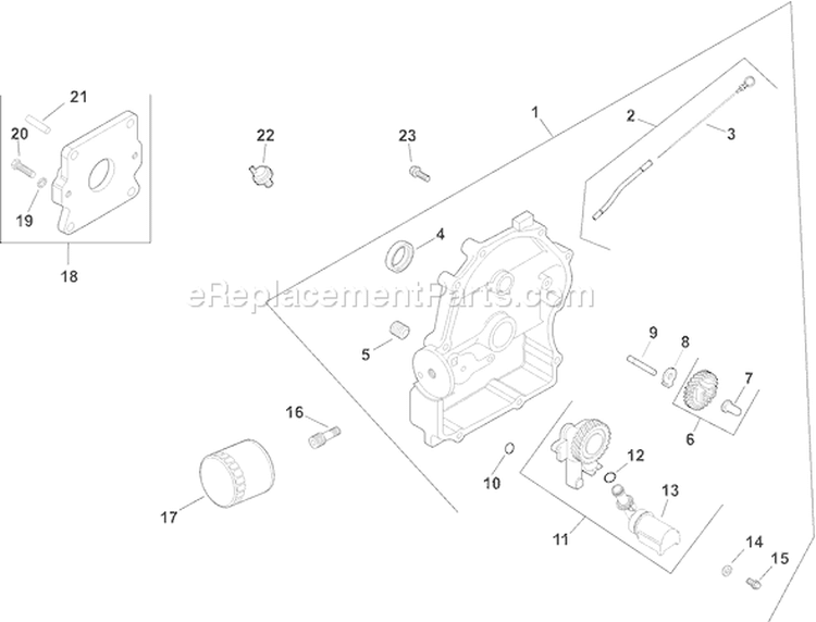 Page L Diagram and Parts List for CH25S-68681  Kohler Engine