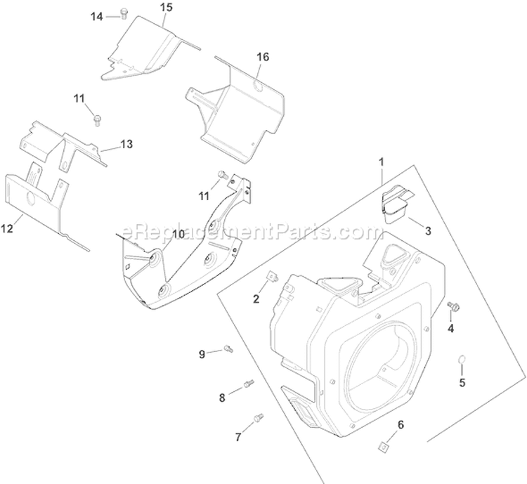 Page B Diagram and Parts List for CH730S-CH730-0038  Kohler Engine