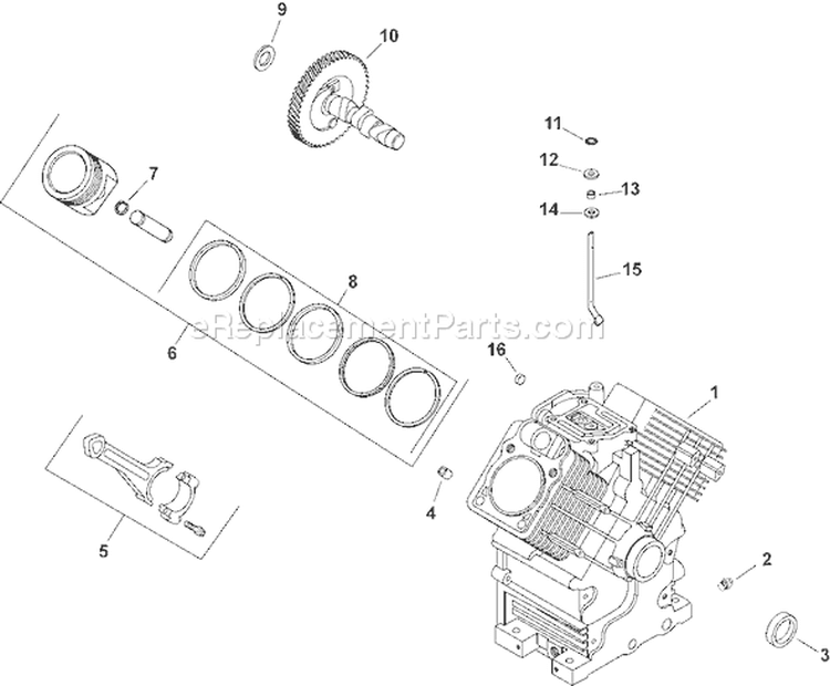 Page C Diagram and Parts List for CH730S-CH730-0002  Kohler Engine