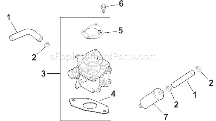Page H Diagram and Parts List for CH730S-CH730-0036  Kohler Engine