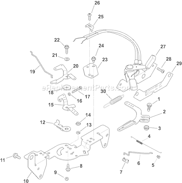 Page F Diagram and Parts List for CH20S-64570  Kohler Engine