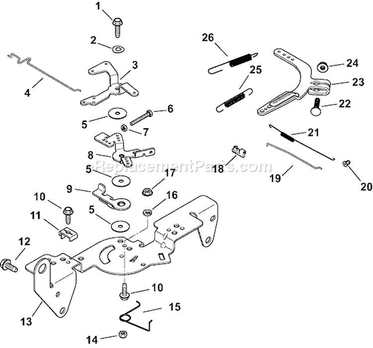 Page F Diagram and Parts List for CH730S-CH730-0065  Kohler Engine