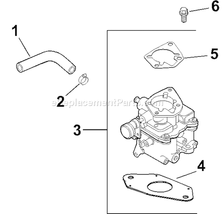 Page H Diagram and Parts List for CH730S-CH730-0082  Kohler Engine