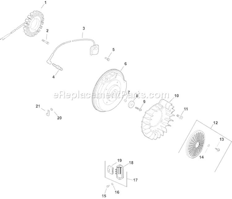 Page J Diagram and Parts List for CH730S-CH730-0033  Kohler Engine