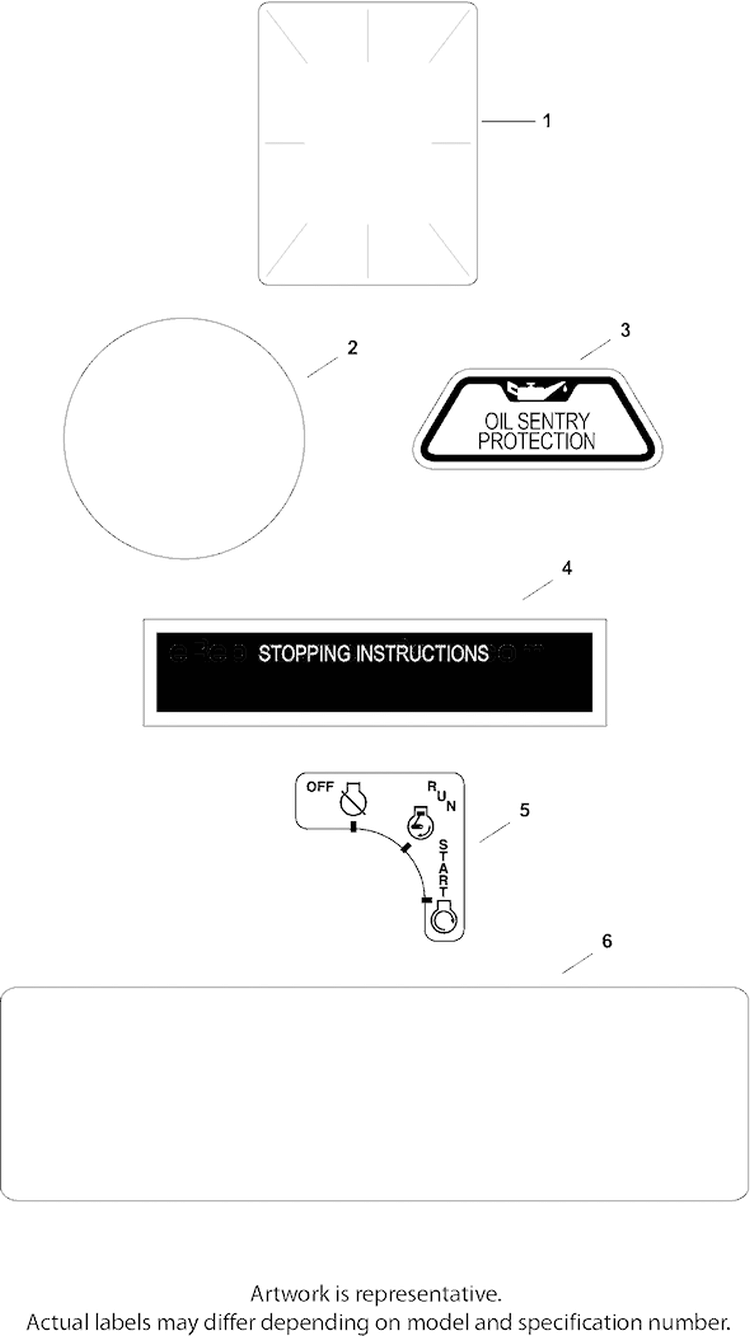Page E Diagram and Parts List for CH25-68555  Kohler Engine