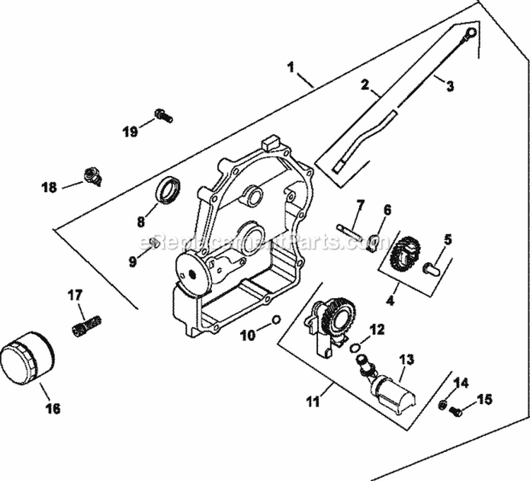 Page L Diagram and Parts List for CH620-3046  Kohler Engine