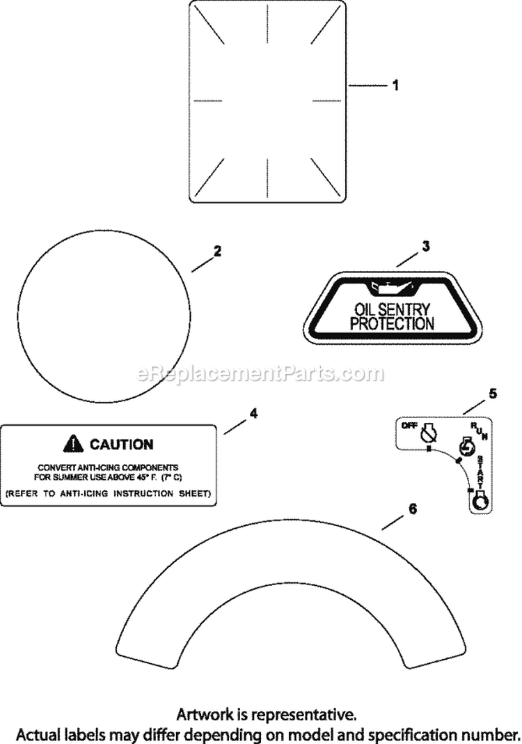 Page G Diagram and Parts List for CH740-0032  Kohler Engine