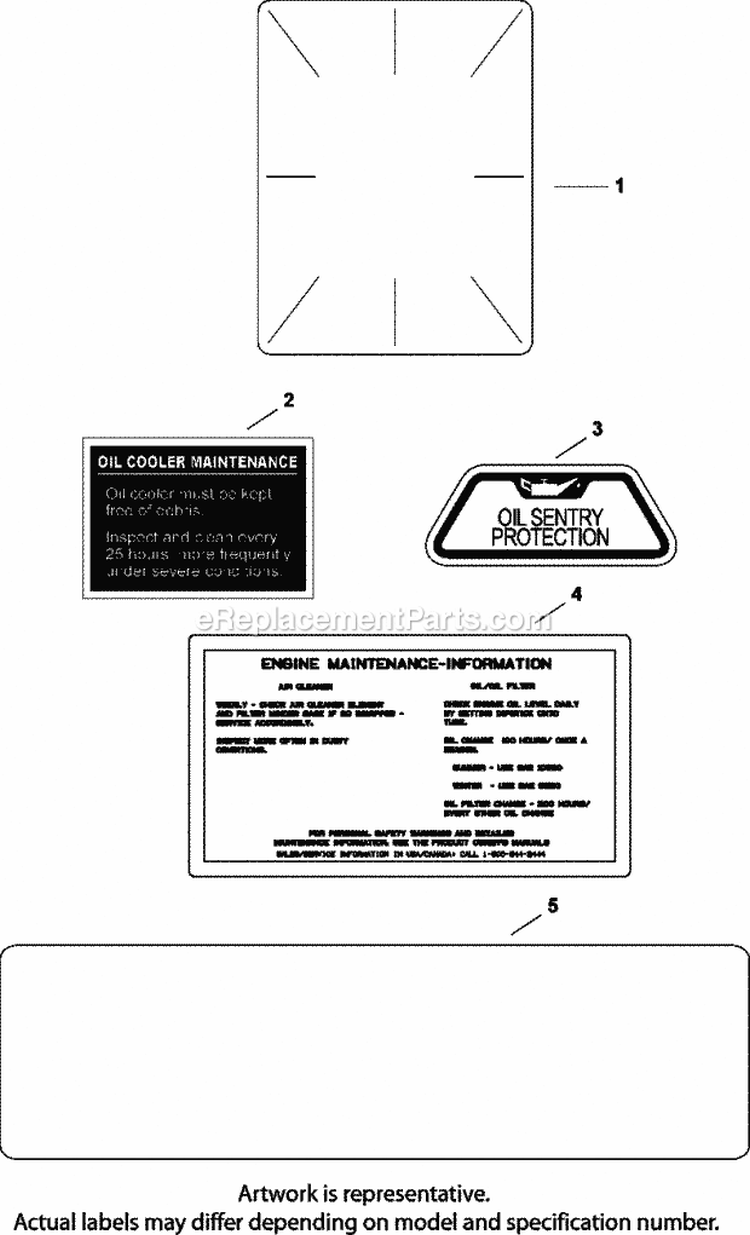 Page G Diagram and Parts List for CH740-0046  Kohler Engine