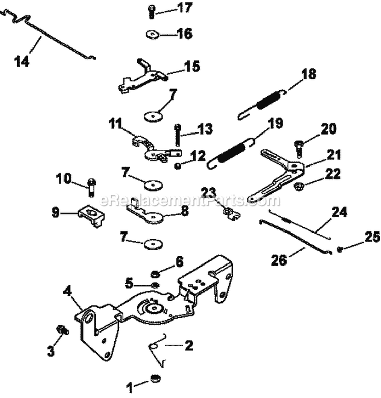 Page F Diagram and Parts List for CH23-76535  Kohler Engine