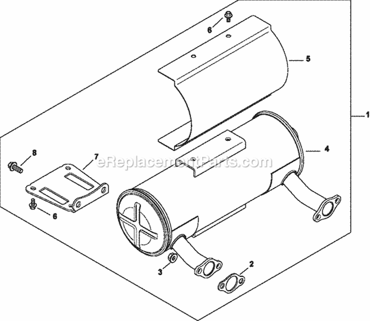 Page L Diagram and Parts List for CH740-0058  Kohler Engine