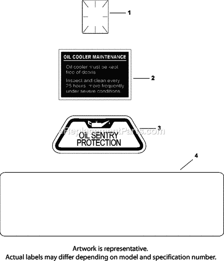Page E Diagram and Parts List for CH740-0063  Kohler Engine