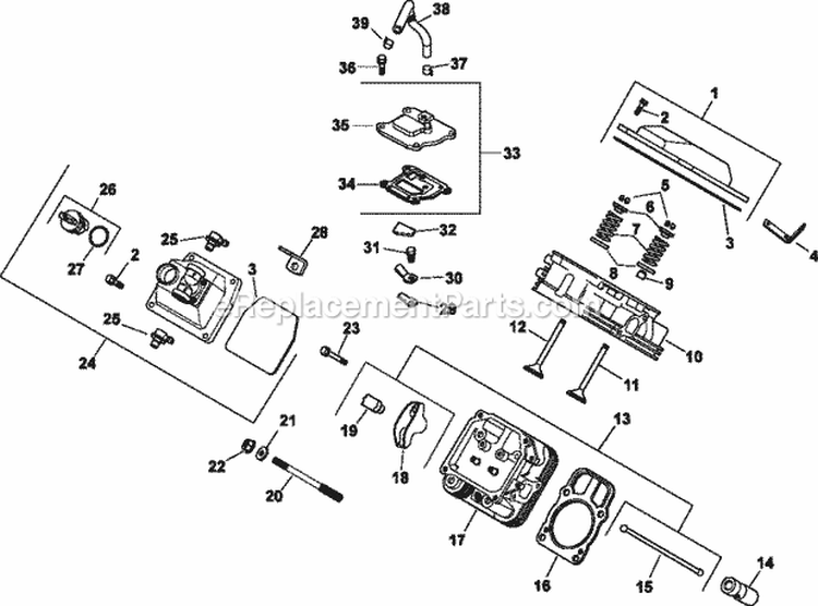 Page I Diagram and Parts List for CH740-0058  Kohler Engine