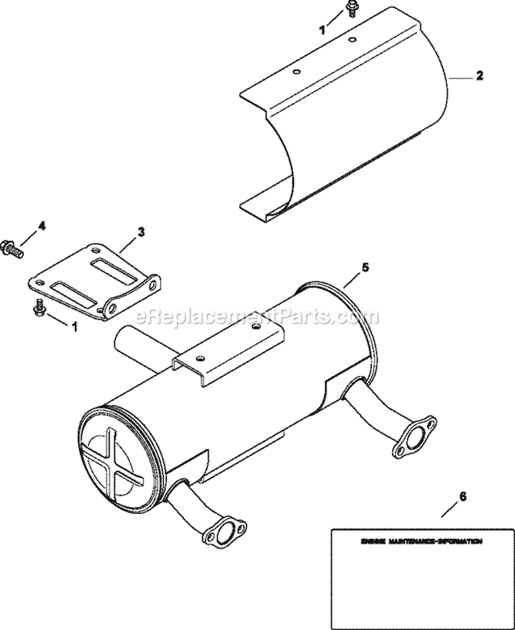 Page A Diagram and Parts List for CH740-0095  Kohler Engine