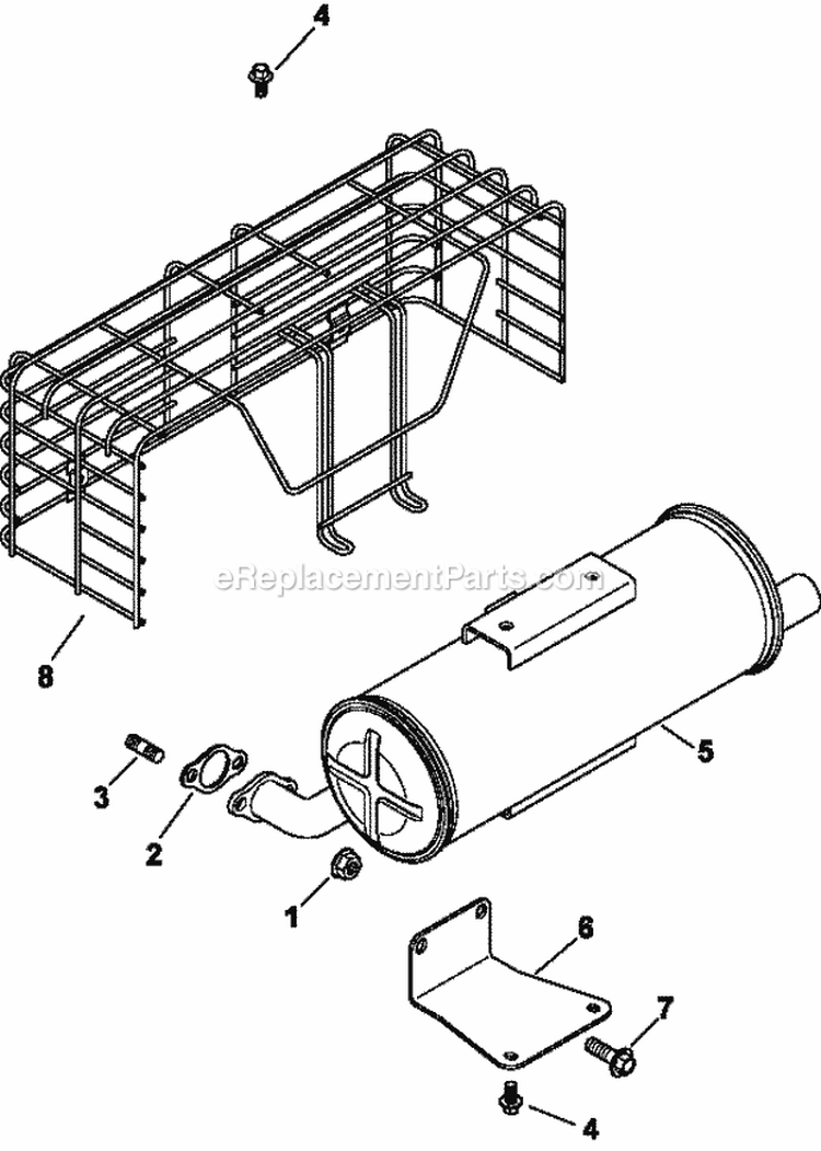 Page G Diagram and Parts List for CH20-64744  Kohler Engine
