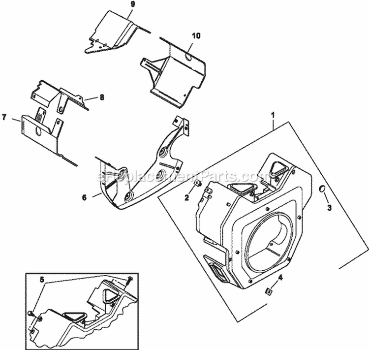 Page C Diagram and Parts List for CH740-0032  Kohler Engine