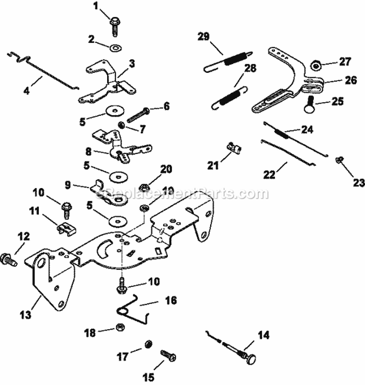 Page G Diagram and Parts List for CH730-0022  Kohler Engine