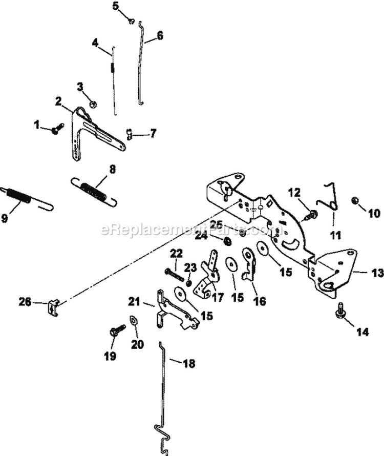 Page G Diagram and Parts List for CH740-3115  Kohler Engine