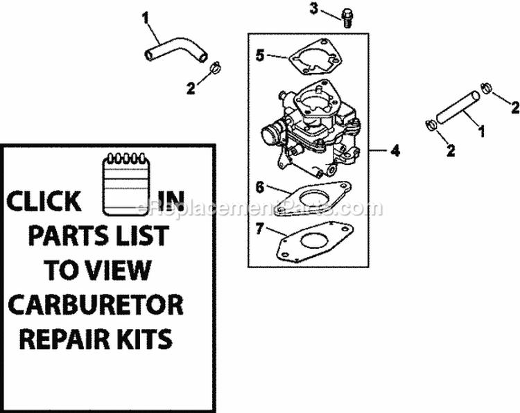Page G Diagram and Parts List for CH740-0125  Kohler Engine