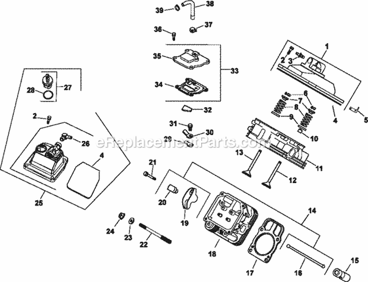 Page I Diagram and Parts List for CH740-0041  Kohler Engine