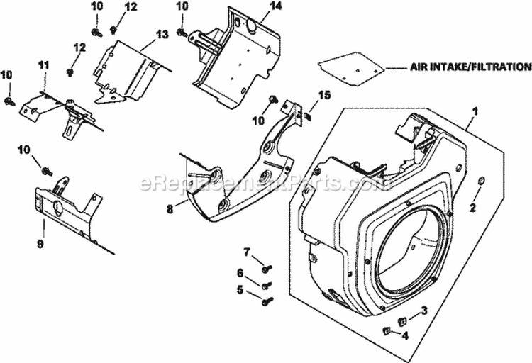 Page C Diagram and Parts List for CH23-76579  Kohler Engine
