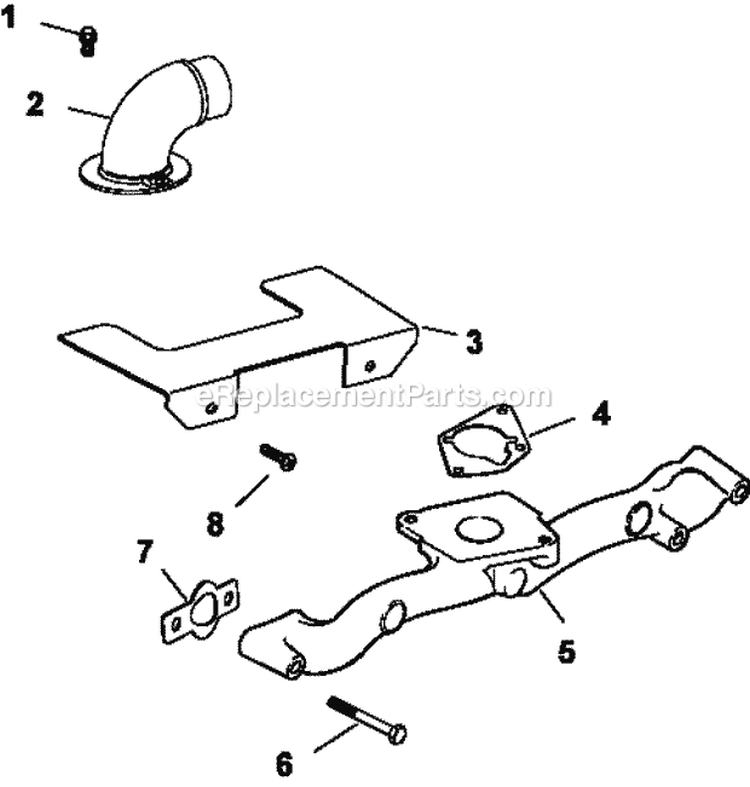Page B Diagram and Parts List for CH730-3254  Kohler Engine