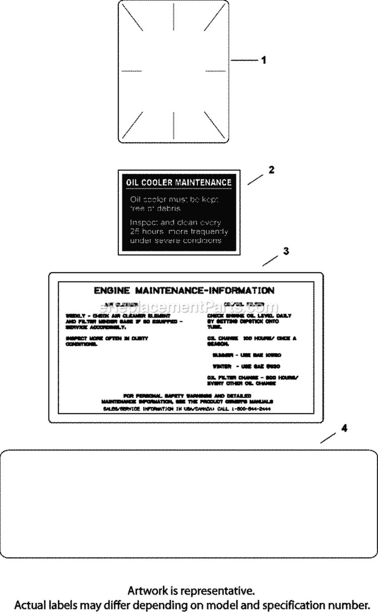 Page G Diagram and Parts List for CH740-0021  Kohler Engine