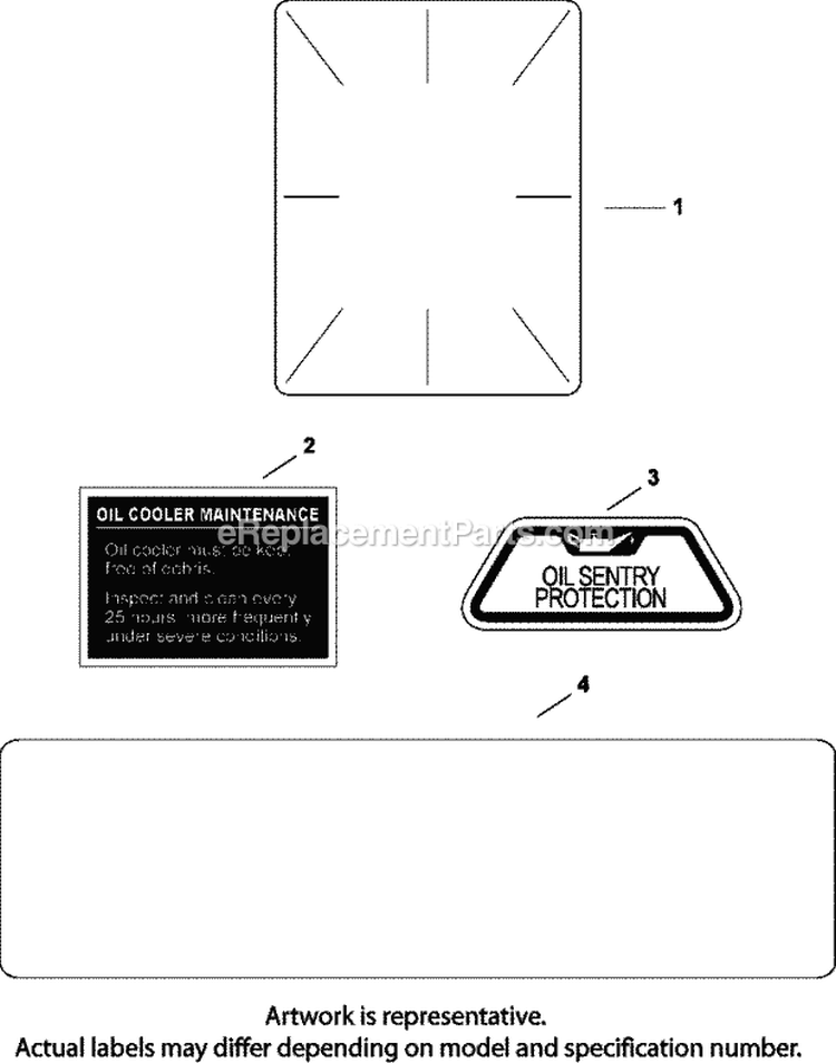 Page F Diagram and Parts List for CH740-0018  Kohler Engine