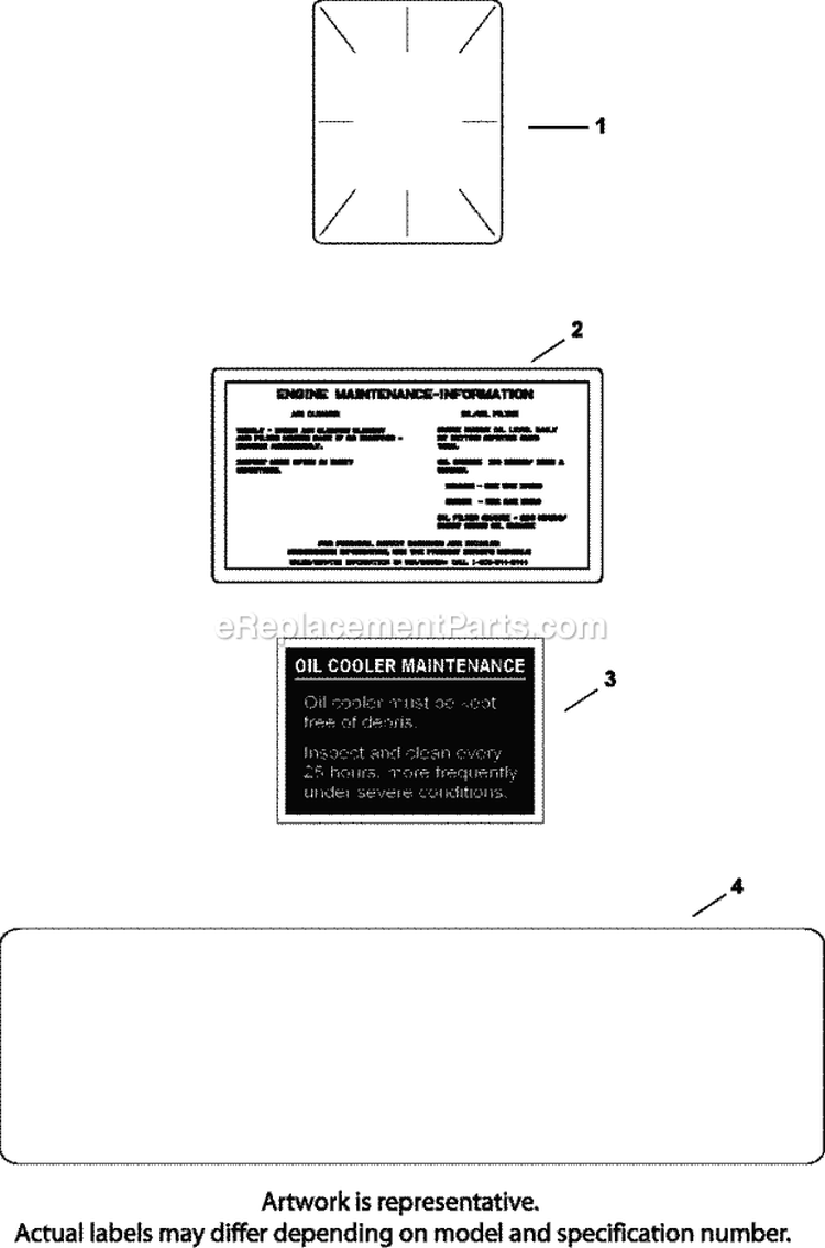 Page J Diagram and Parts List for CH740-3117  Kohler Engine